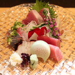 季節料理 よし野 - 刺し盛り
