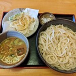 Teuchi Udon Sanaburi - 冷汁うどん    大盛り     ¥650+¥100