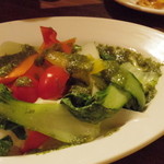 ベリゴ - 温野菜のジェノバソース