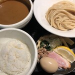 鴨出汁中華蕎麦 麺屋yoshiki - 鴨カレーつけ麺＋小ライス