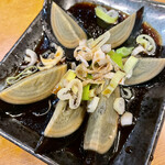 西安刀削麺 - 晩酌セット¥1180×2
            Aから2品×2のピータン
