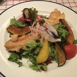 銀座フランス屋 - 白身魚と野菜のフリット