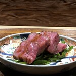 お料理 うち山 - ◆豊後牛、青椒肉絲のイメージで