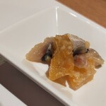 品川 鮨 栞庵 やましろ - にしんと数の子の麹和え