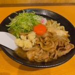 肉玉そば　おとど - ①肉玉そば(並)900円+青ねぎ100円＝1000円