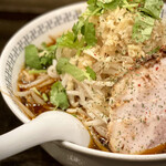 スパイス・ラー麺 卍力 - 〈2021年8月再訪・78回目〉スパイスもやしラーメン 980円・大蒜 50円