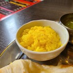 スープカレー&インドネパールカレー ナマステ - セットのご飯です。