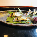 山玄茶 - 焼き物は鮎の塩焼き