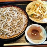 Soba Dokoro Yamaichi - 天ざる蕎麦800円