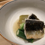 温石 - 天然の鰻。意外にも野趣はなく、旨味がしっかり。蒲焼きじゃないので、鰻本来の味を教えてくれます。美味しい。