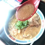 ラギちゃんラーメン - ニボ味噌中華　スープ