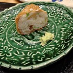 鮨旬美西川 - おから、アサリ、絹さや