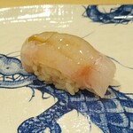 鮨旬美西川 - 白川甘鯛昆布締め