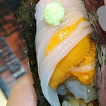 鮨旬美西川 - イカ、雲丹