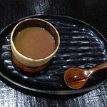 鮨旬美西川 - 抹茶プリン、餡