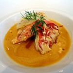 メゾン・ド・タカ芦屋 - オマール海老のロディ　ういきょうのラビオリ　クリームドオマールと共に