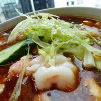 御膳房 銀座店 - 酸辣湯麺