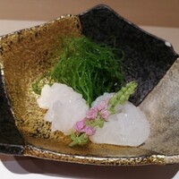 恵比寿 鮨 おぎ乃 - お造り　水タコ