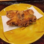 勢麟 - 虎ふぐの唐揚げ、山椒ソース、肉厚で骨がなく山椒の風味