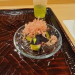 勢麟 - 水ナス、削り節