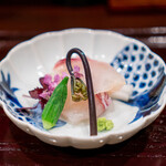 鳥田中 - 真鯛昆布〆