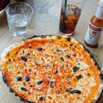 ローマピザとチーズのバル ConeYaki-048 - "意大利薄餅（ピッツァ）"、《鯷醢橄欖（アンチョビ・オリーヴ、かたくちいはしのしほづけ）》