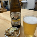 Oushuu Taishouken Chiba - ビールとお通し