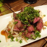 ｍｉｔｒａ⇒mitra - 和牛厚切り叩きポン酢