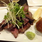 ｍｉｔｒａ⇒mitra - 和牛厚切り叩き醤油味