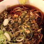 一〇そば - オクラがいっぱい