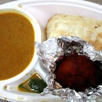 マイカレーハウス - Ｄ弁当(チキンカレー)