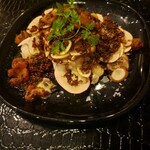 キュイジーヌR - マッシュルームのアンチョビソース