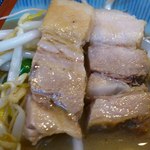 味噌麺処 花道庵 - 味噌つけ麺　お肉