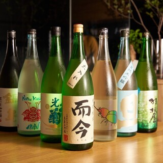 [Sake selection] We also have local sake that is not on the menu.