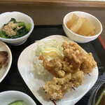 ささら - 鶏肉唐揚げ 冬瓜うま煮