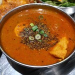 インドカレー＆ナン ムンバイ - ブラックペッパーチキン