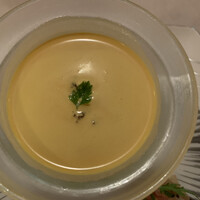 フランス料理 オークヴィル - カボチャの冷製ポタージュ