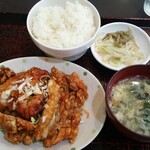 Tantan - 油淋鶏定食 680円(税込)