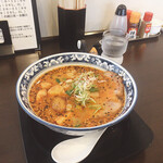 蔵出し味噌ラーメン やまぶき - 九州 ピリ辛味噌ラーメン
            じゃがいもトッピング☆