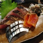砂や安島季節料理 - ”おまかせ和定食”　お刺身