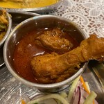 ベンガル料理プージャー - チキンカレー