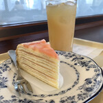 ドトールコーヒーショップ - ケーキセット（税込み７８０円）