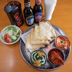 cheese naan set