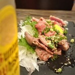 空腹鶏 - [鶏刺]厳選三種盛り ¥780