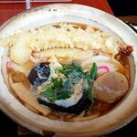 Asahiya - 上鍋焼きうどん（上から）（2021.7-2）