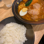 Soup Curry 笑くぼ - 野菜ゴロゴロチキンカレー