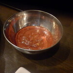 サンライズ - つけだれ　辛さ1500倍級