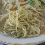 福本屋 - タンメンの麺