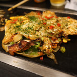 お好み焼き 吉村 - ねぎ焼き(1,500円)