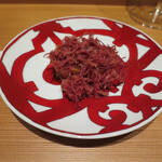 雪月花 銀座 - コンビーフ　もちろん神戸牛